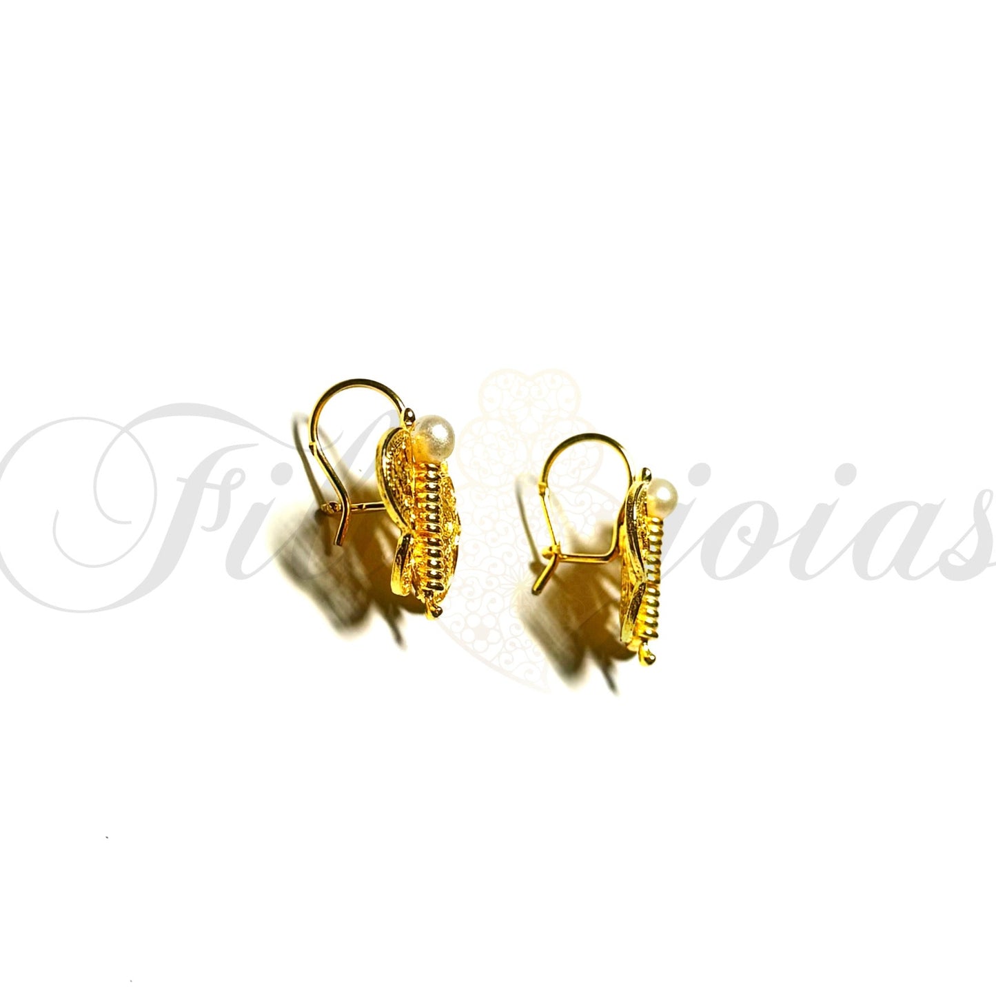 Brinco Borboleta de Filigrana