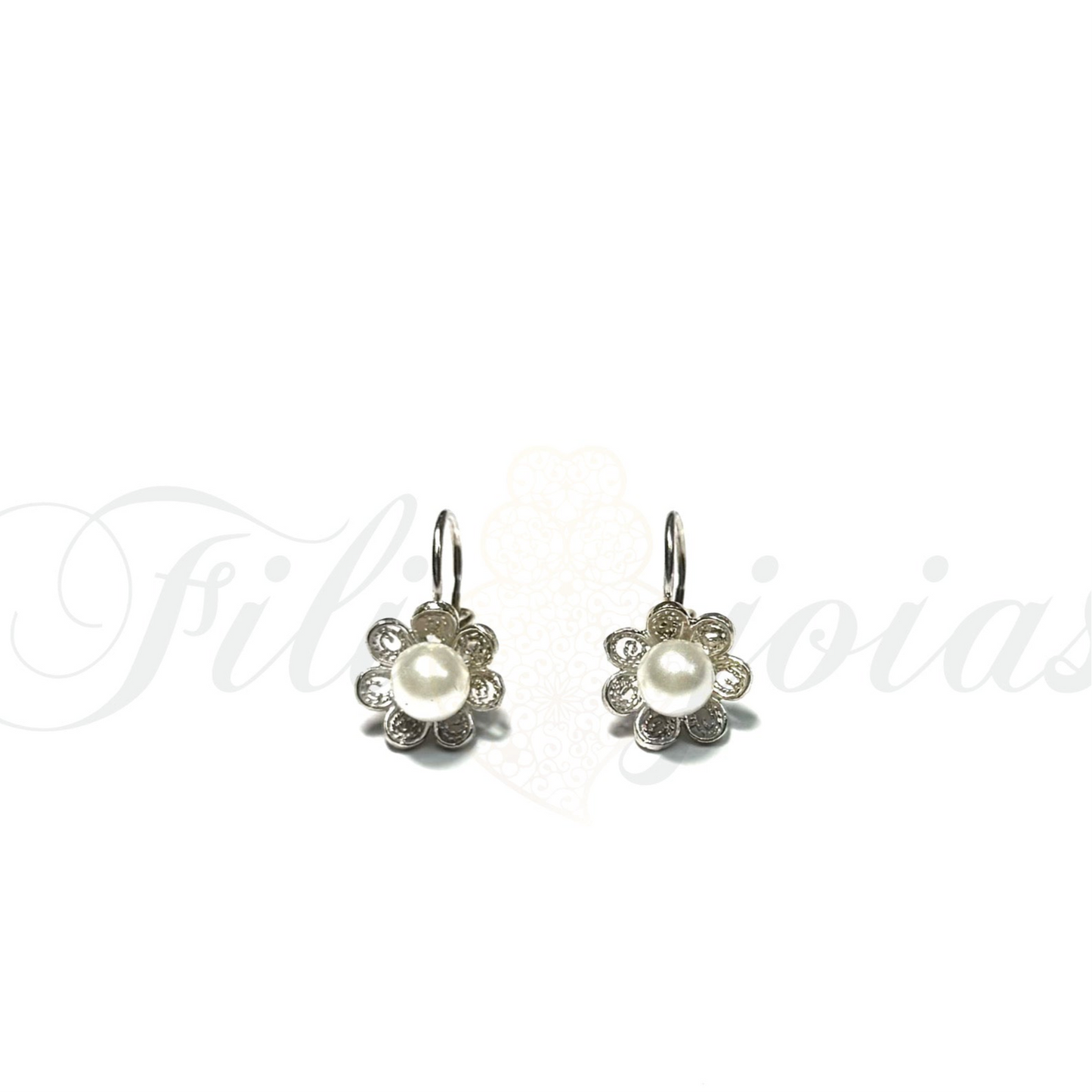 Brinco Flor de Pérola