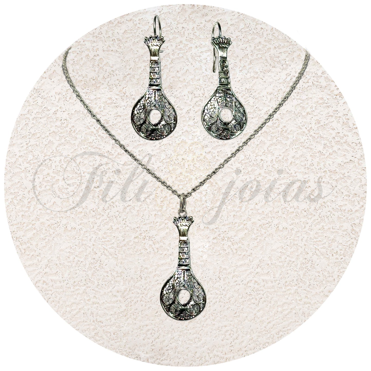 Conjunto Guitarra Portuguesa (Tamanho Médio)