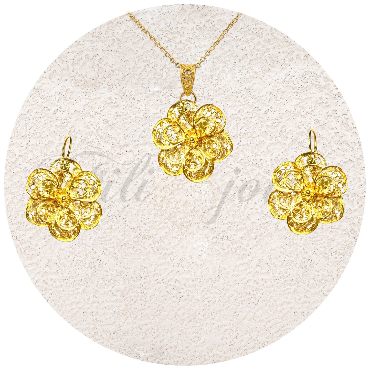 Conjunto Flor Nova