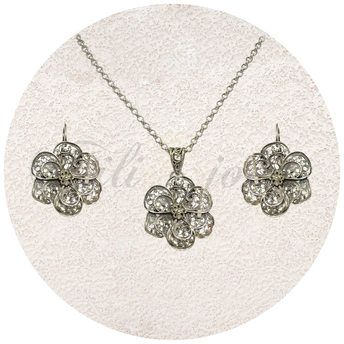 Conjunto Flor Nova