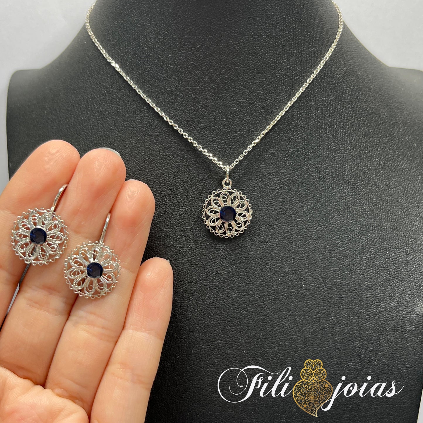 Conjunto Rosetas de Filigrana