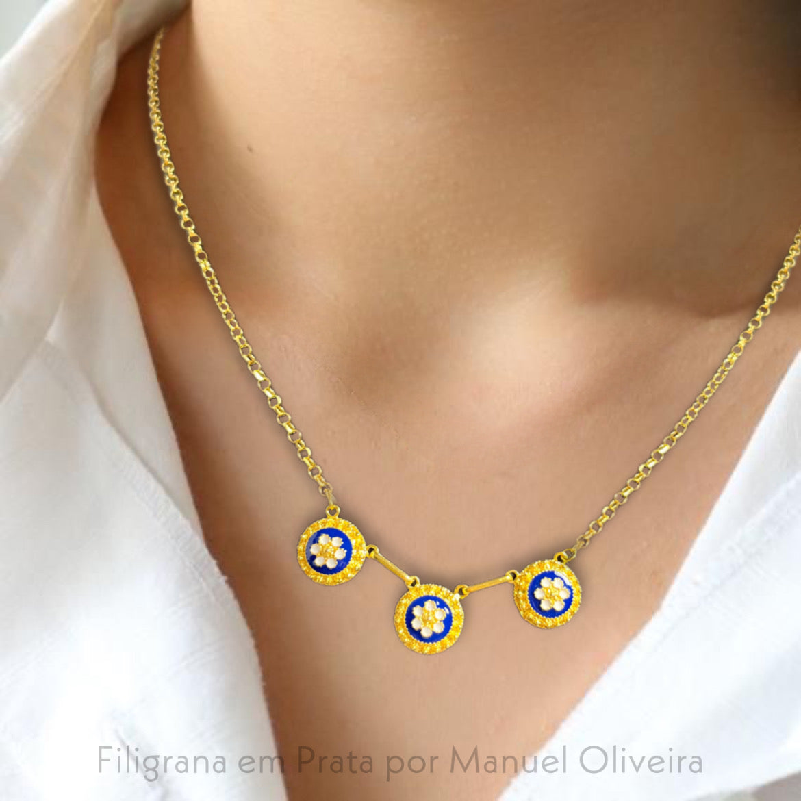 Colar Rosinhas de Portugal