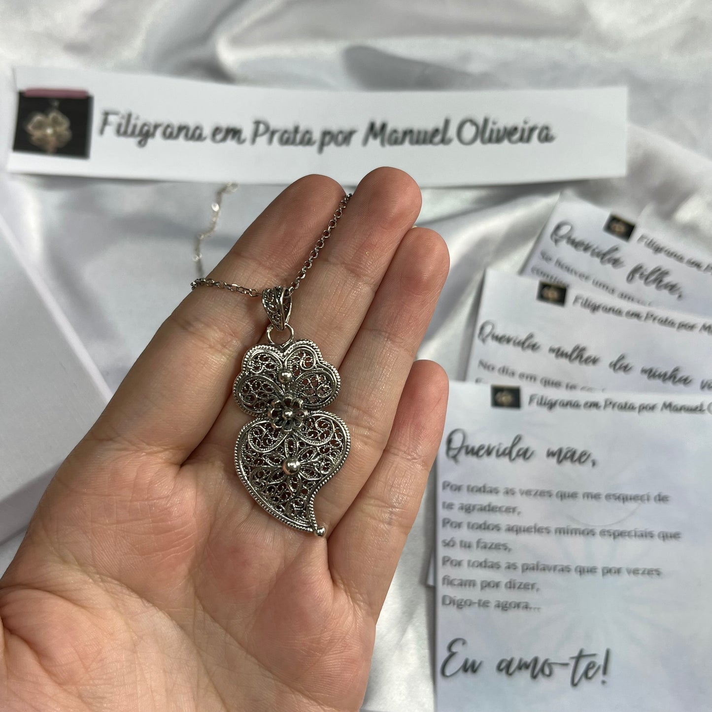 Medalha Coração de Viana Tradicional