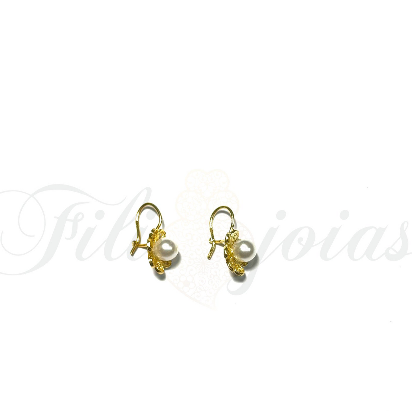 Brinco Flor de Pérola