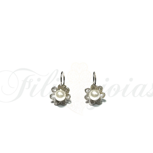 Brinco Flor de Pérola
