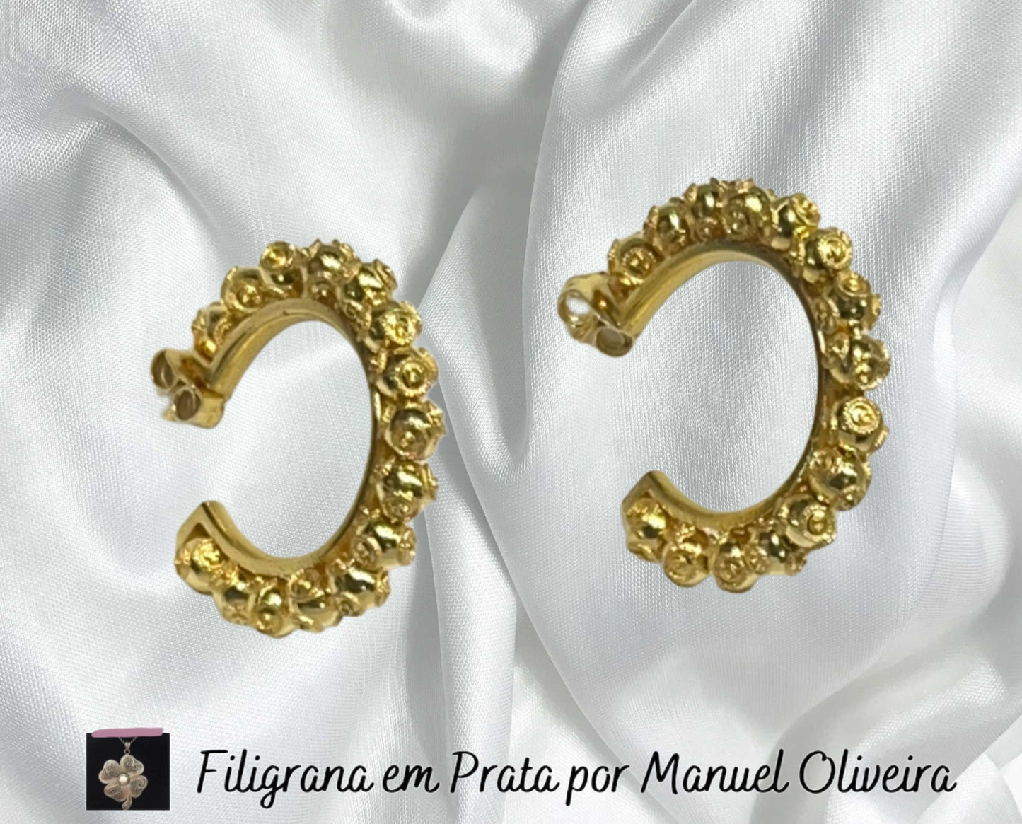 Brinco Argola de Contas