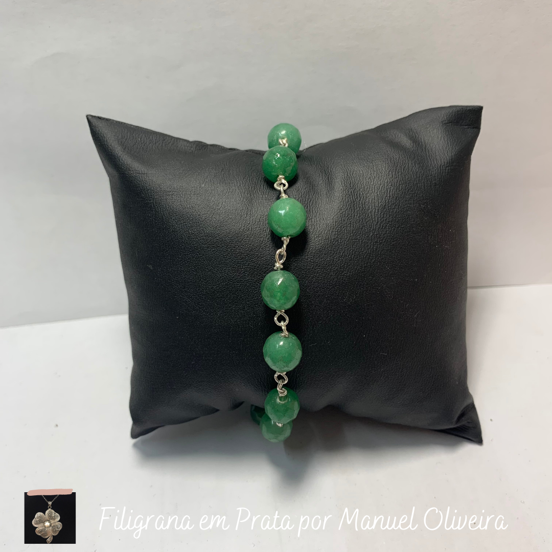 Pulseira Pedra Verde