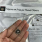Medalha Flor de brilho
