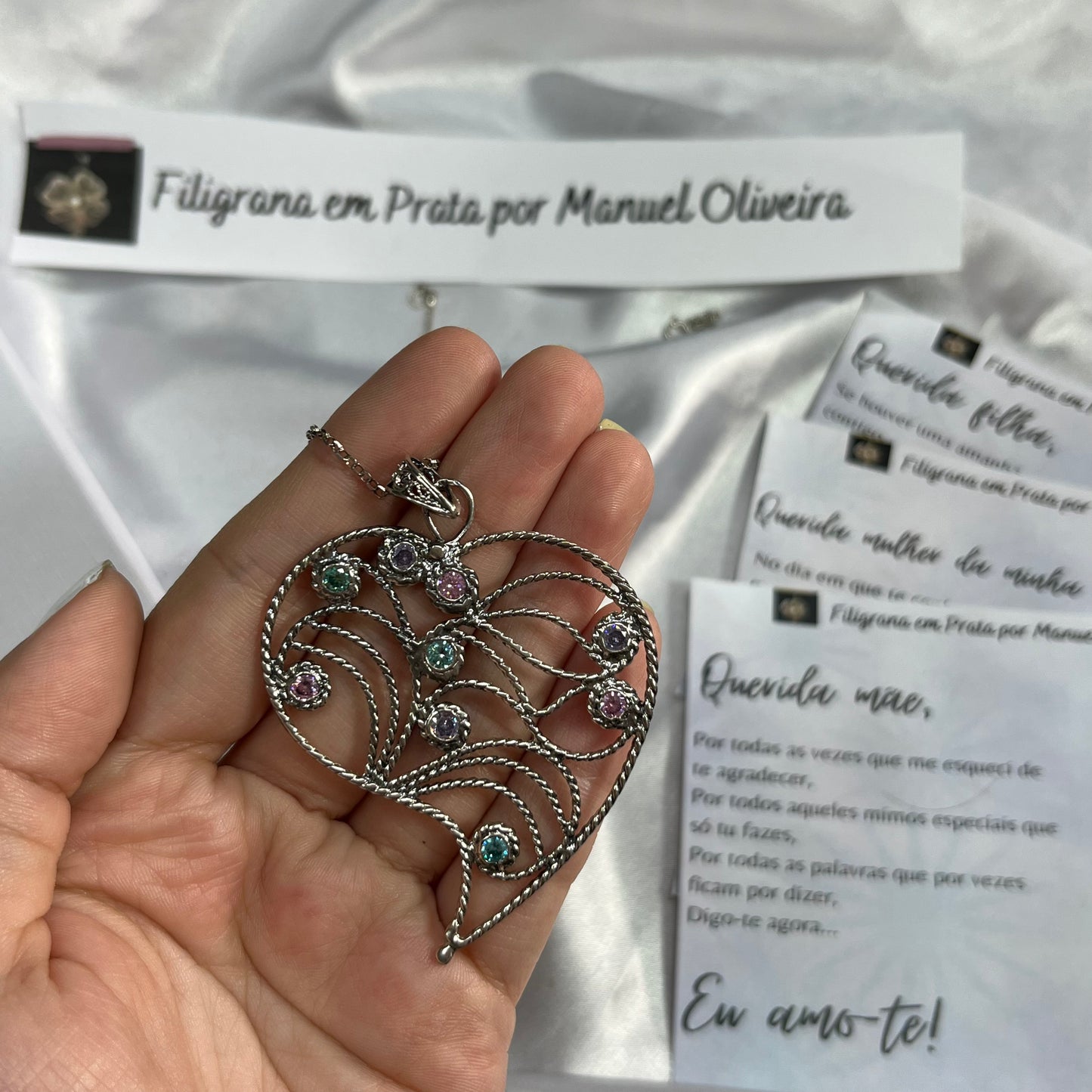 Medalha Coração de Zircónicas
